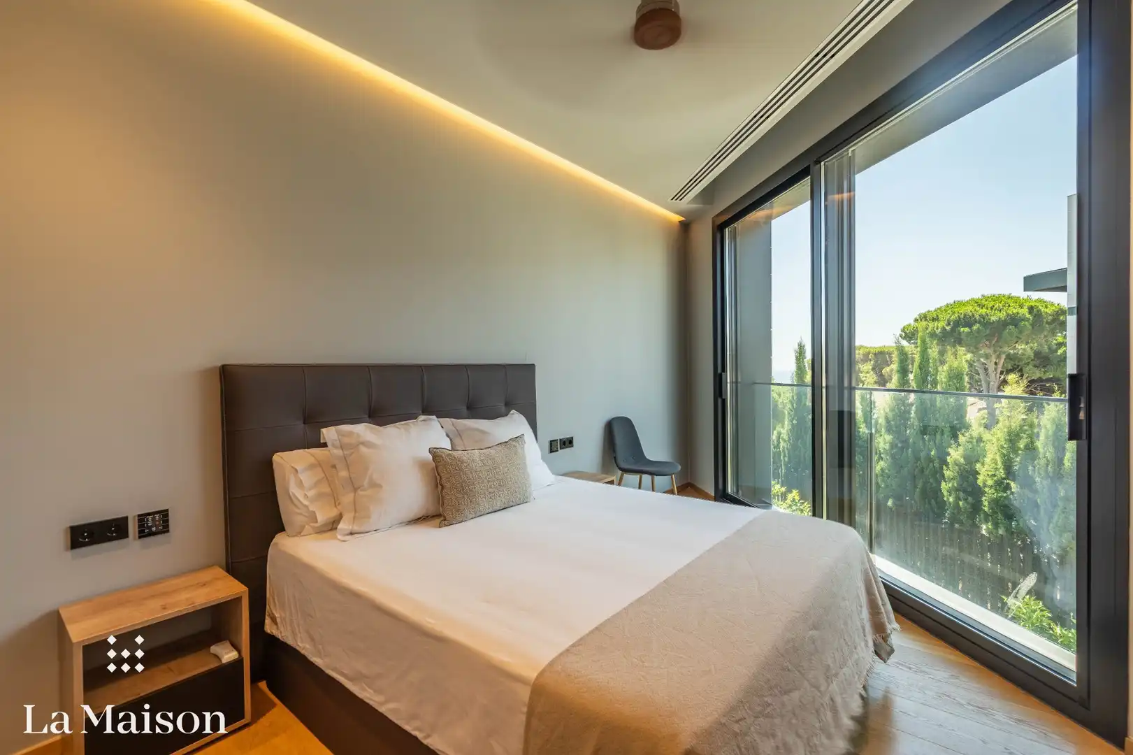 Habitación de Casa o chalet en venta en Caldes d'Estrac con Aire acondicionado, Calefacción y Jardín privado