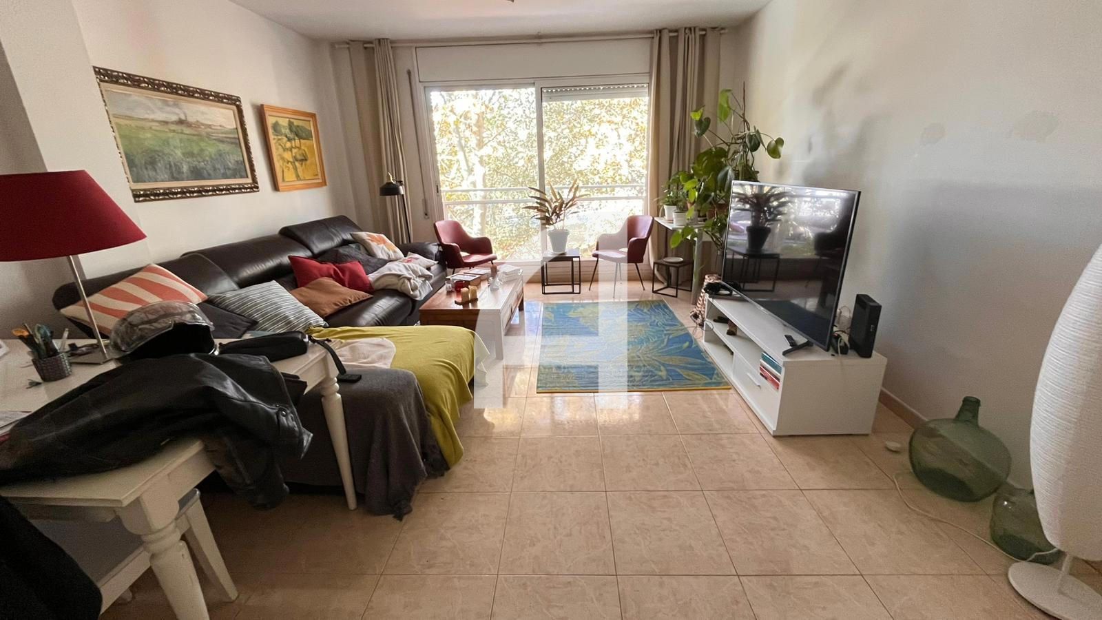 Living room of Flat to rent in Sant Antoni de Vilamajor  with Heating