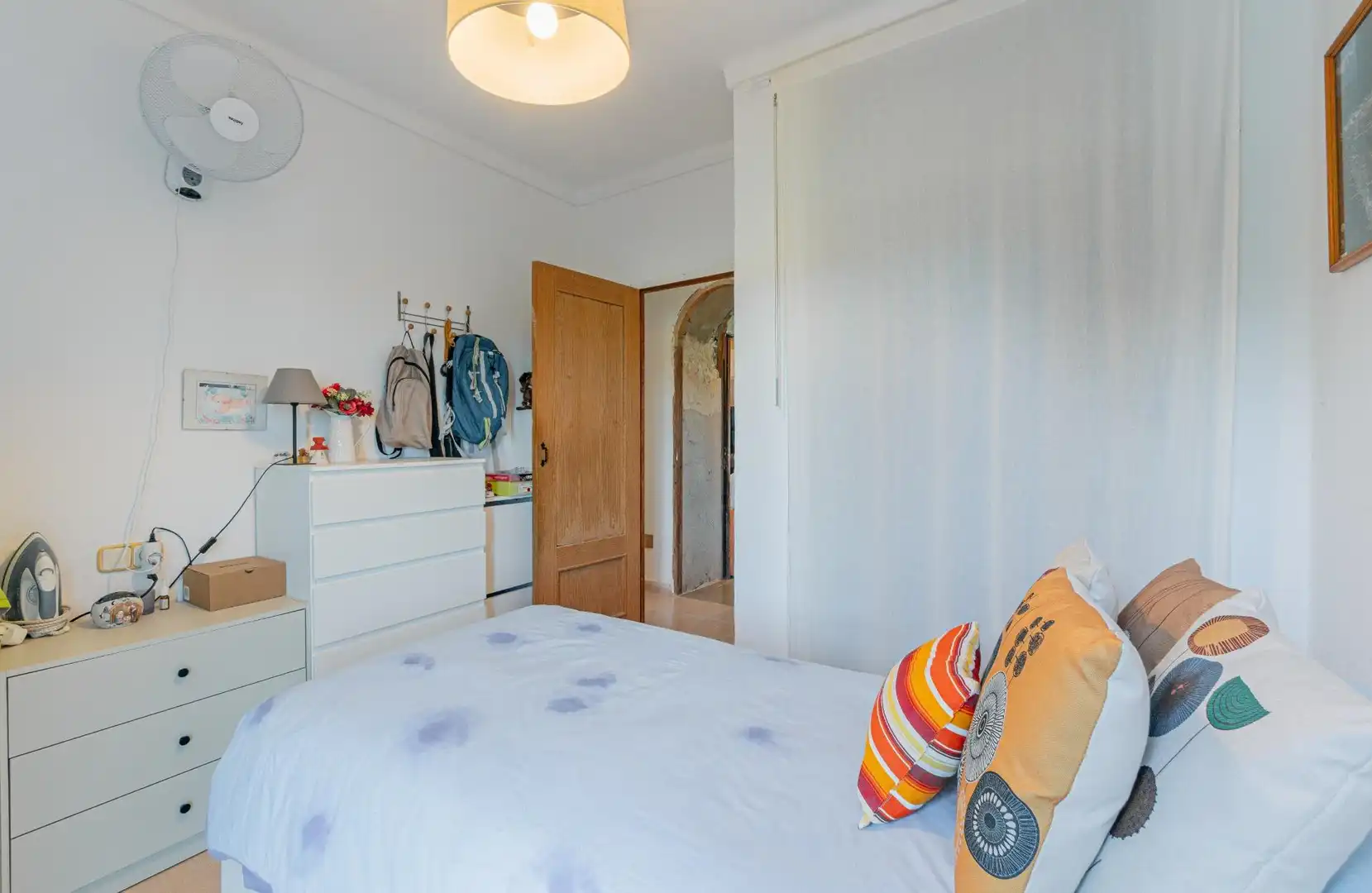 Schlafzimmer von Country house zum Verkauf in Sineu mit Klimaanlage, Heizung und Privatgarten