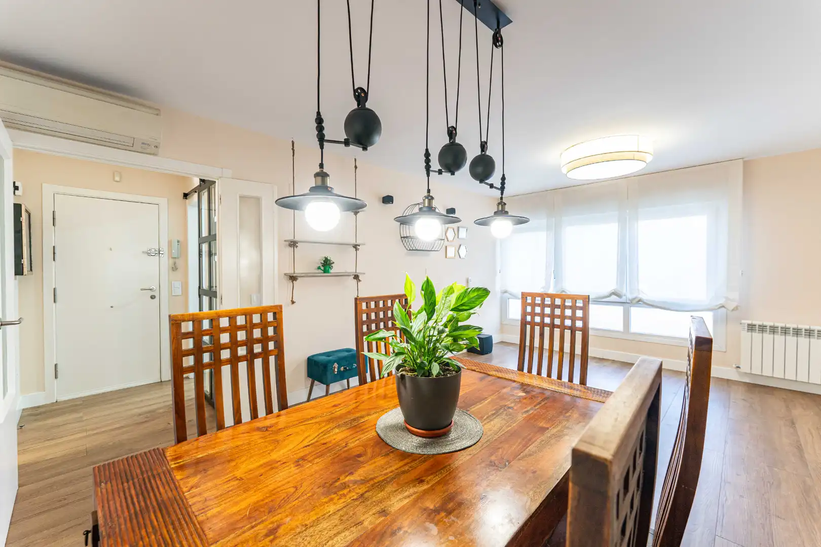 Dining room of Ground floor for sale in Arroyomolinos (Madrid)  with Air Conditioner, Heating and Private garden