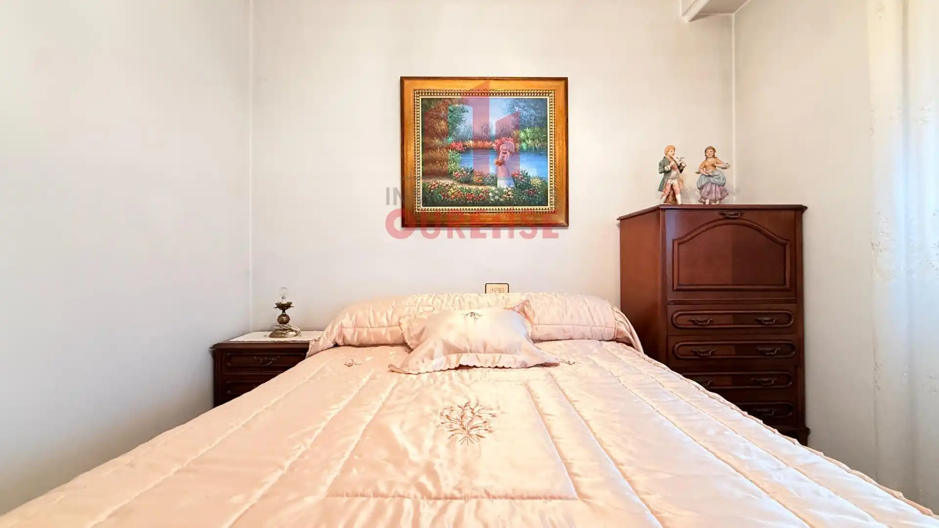 Bedroom of Flat for rent in Ourense Capital   with Furnished