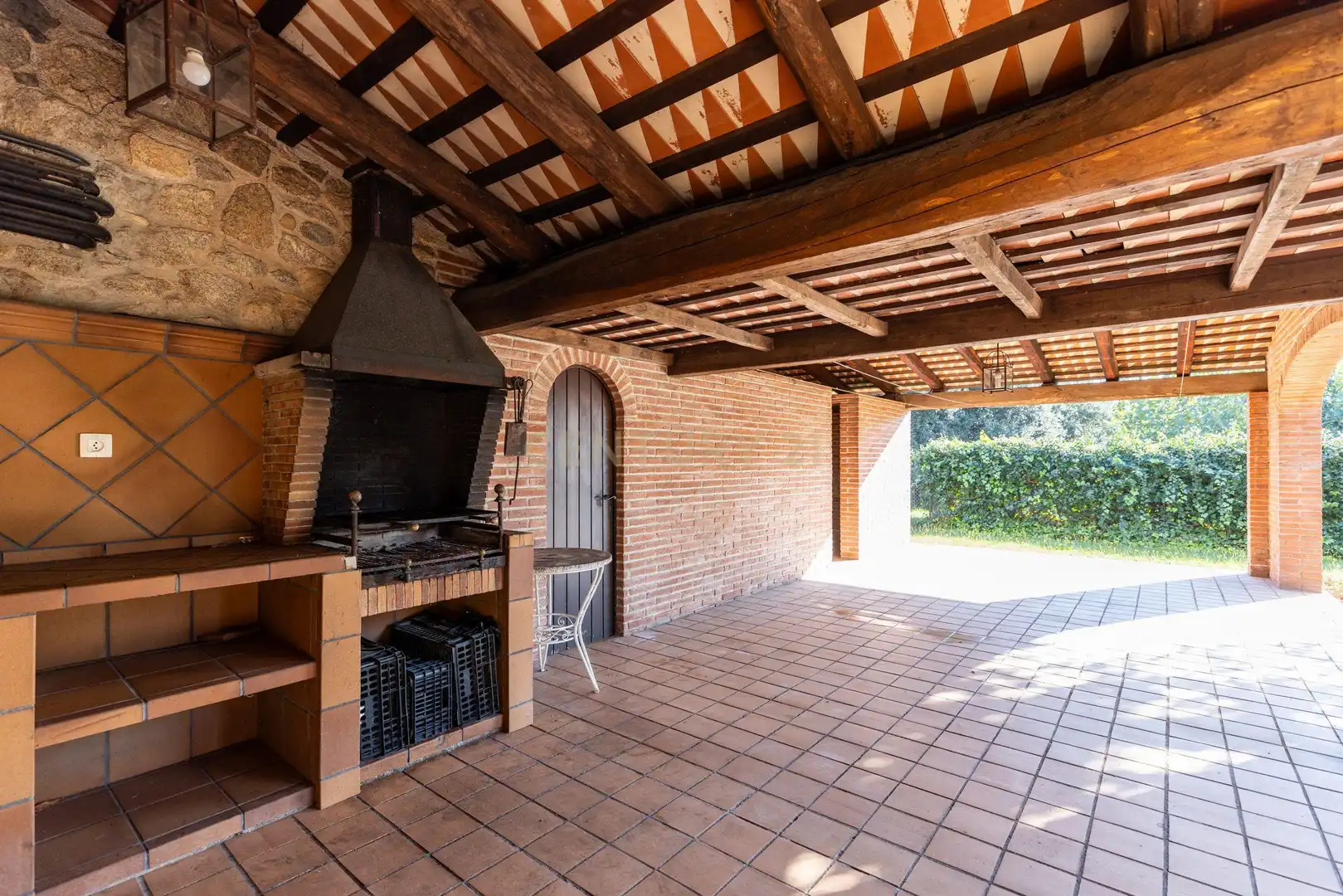 Terrace of Country homes for sale in Llagostera, Girona