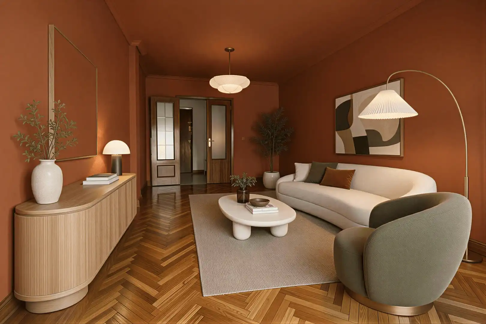 Sala de estar de Piso en venta en Cáceres con Terraza y Trastero