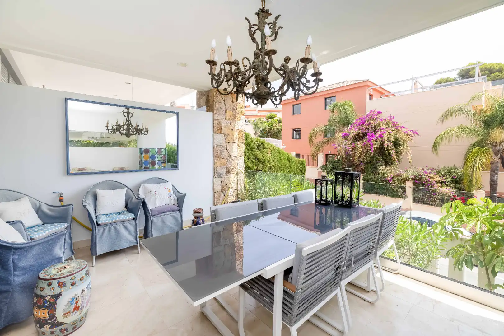 Terrassa de Casa adosada en venda en Marbella amb Aire condicionat, Calefacció i Terrassa