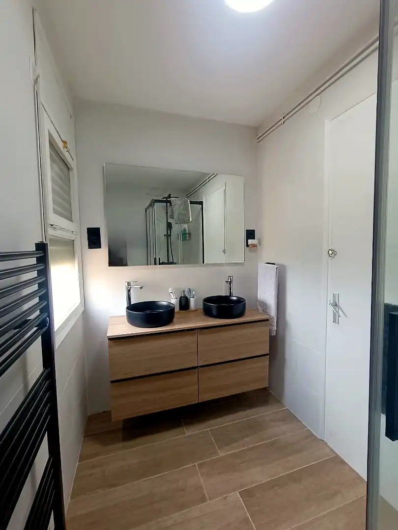Bathroom of Flat for sale in Calders  with Heating, Parquet flooring and Balcony