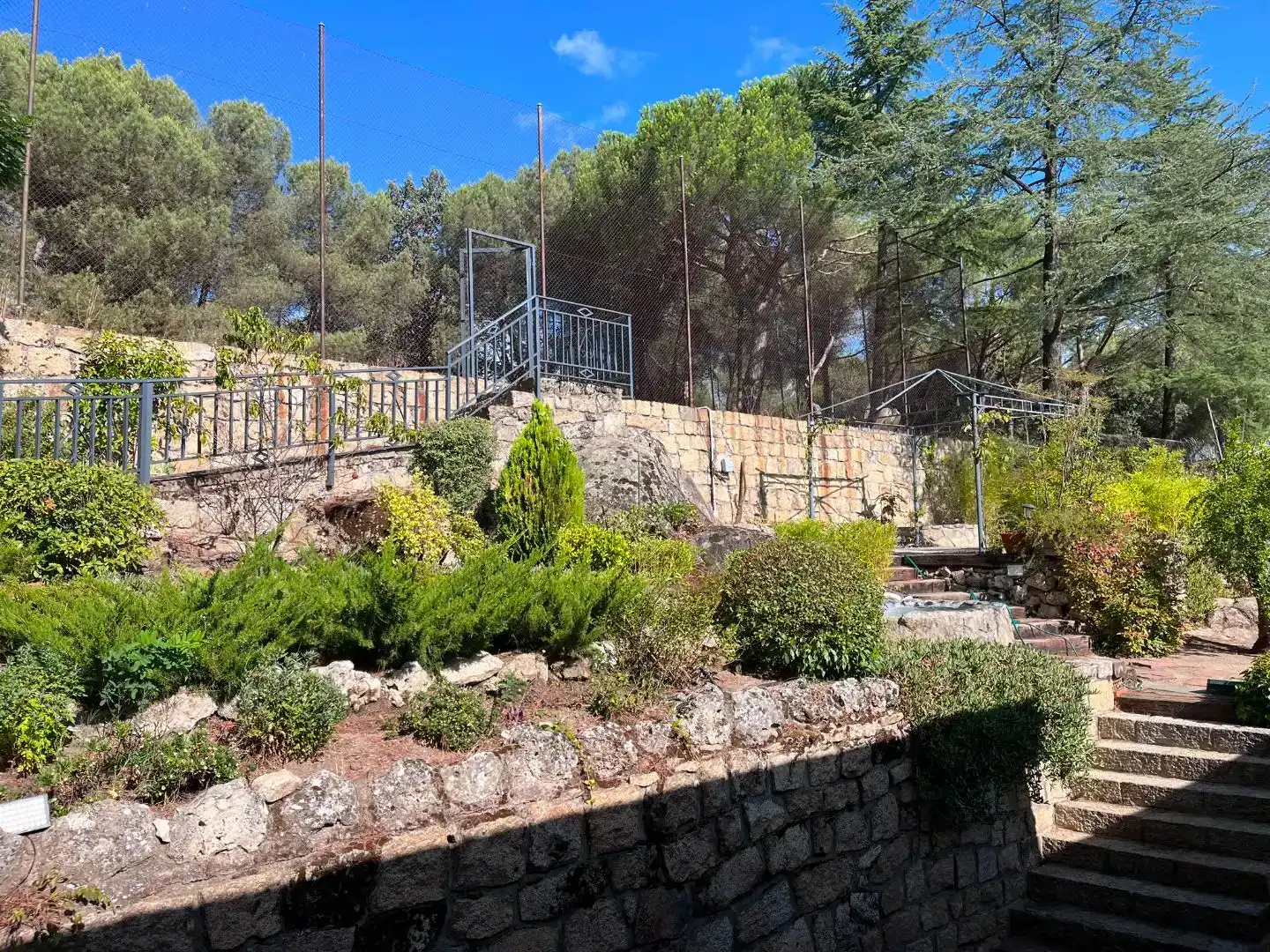 Terraza de Casa o chalet en venta en Galapagar con Aire acondicionado, Piscina y Balcón