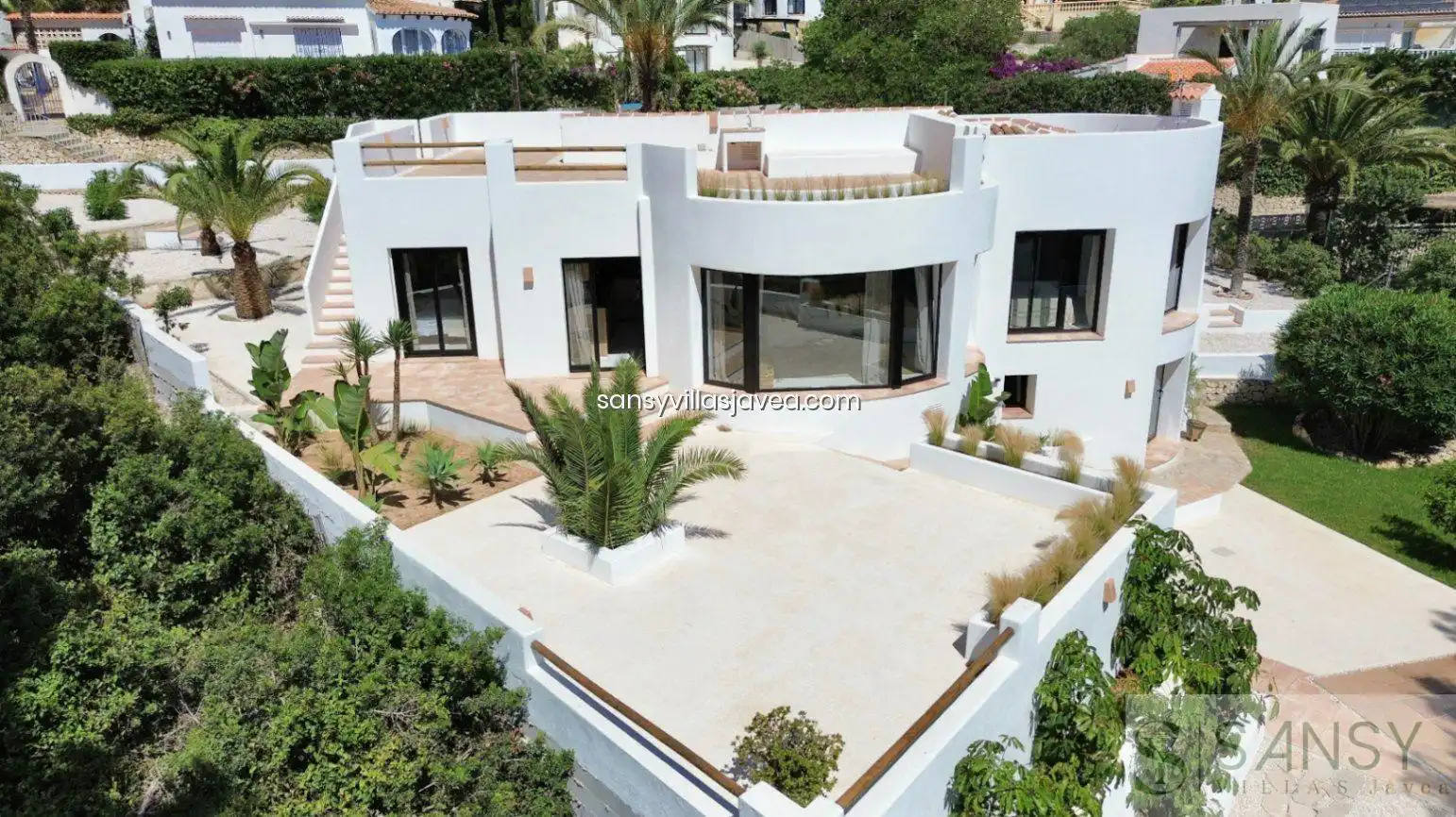 Exterior view of Houses for sale in Jávea / Xàbia  with Air Conditioner, Storage room and Furnished