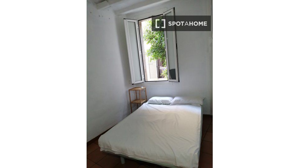 Bedroom of Flat to rent in  Barcelona Capital  with Air Conditioner, Heating and Furnished