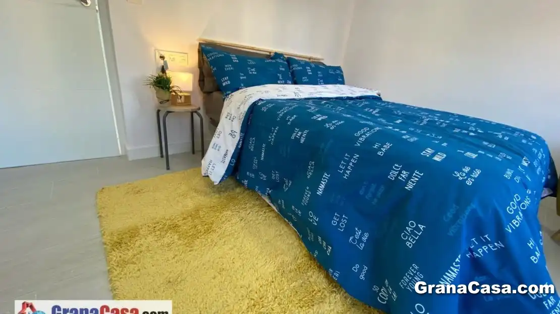 Schlafzimmer von Wohnung zur Miete in Granada mit Klimaanlage, Heizung und Terrasse