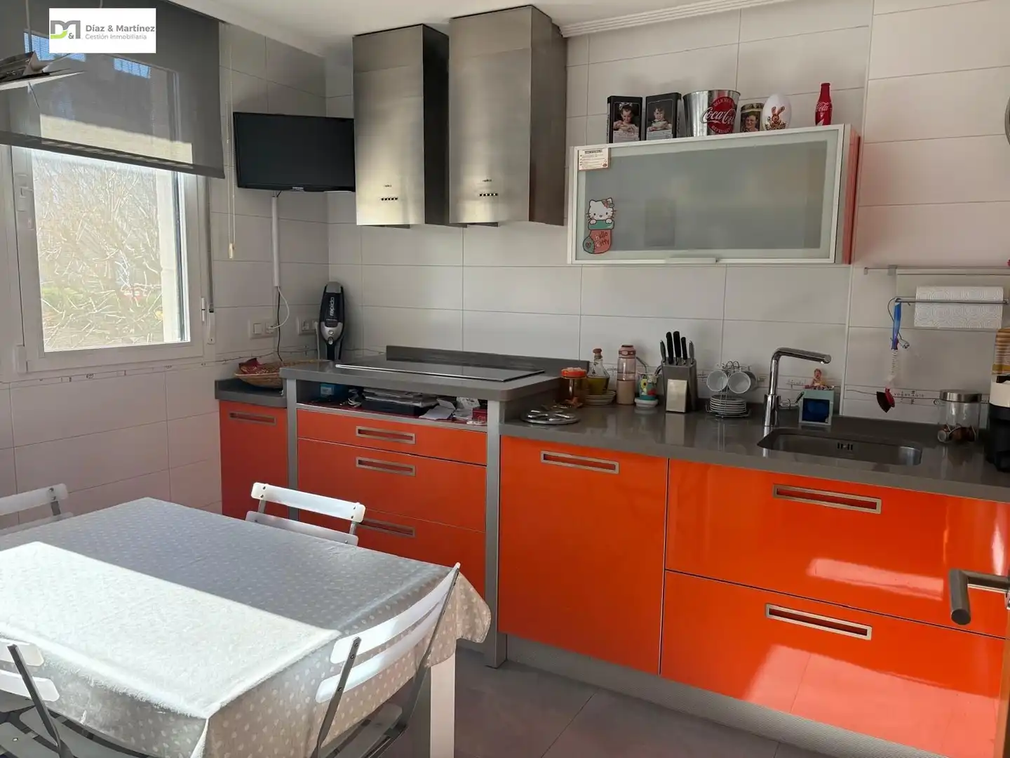 Cocina de Casa o chalet en venta en San Andrés del Rabanedo con Calefacción, Jardín privado y Parquet