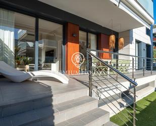 Terrace of Planta baja for sale in Sitges  with Air Conditioner, Heating and Private garden