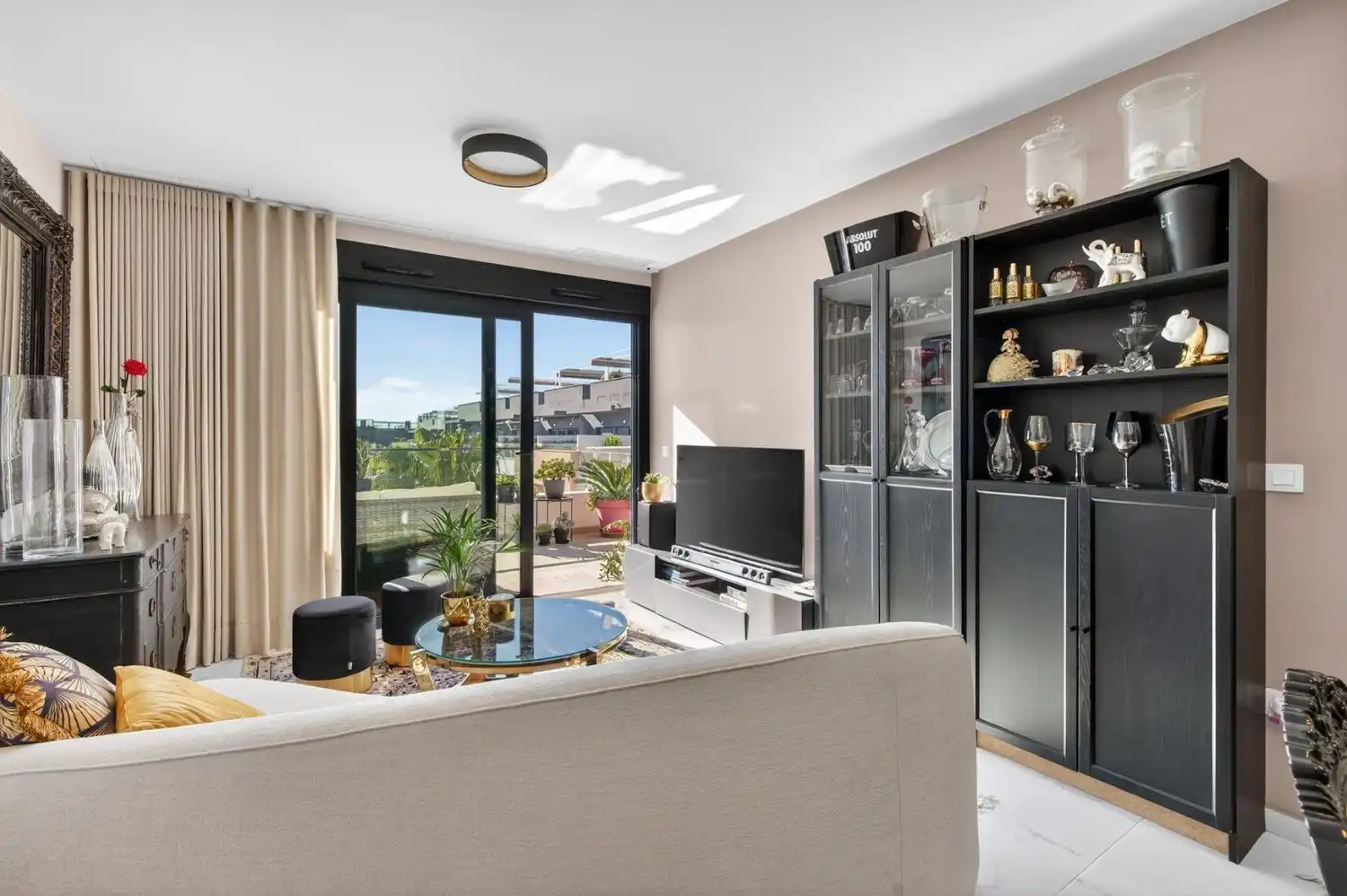 Sala de estar de Ático en venta en Orihuela con Aire acondicionado, Calefacción y Terraza