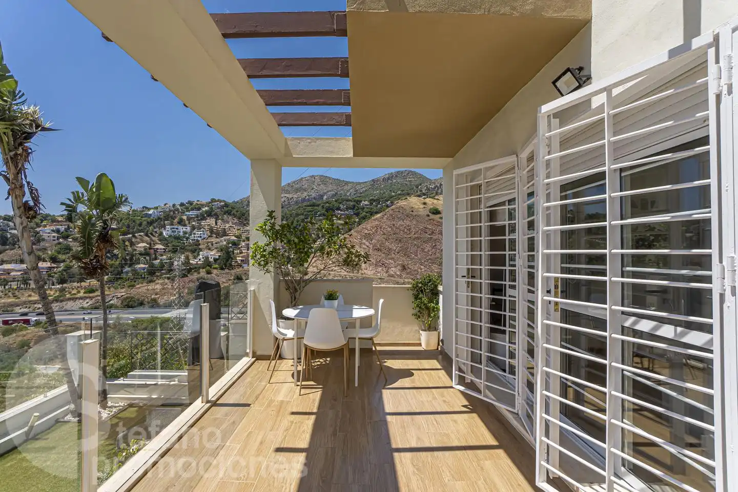 Terraza de Casa adosada en venta en Málaga con Aire acondicionado, Jardín privado y Terraza