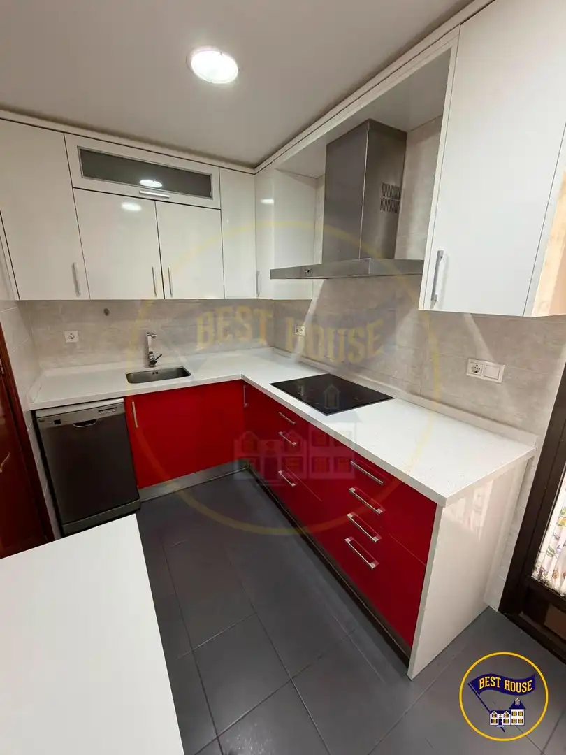 Kitchen of Flat for rent in Cuenca  with Heating, Furnished and Balcony