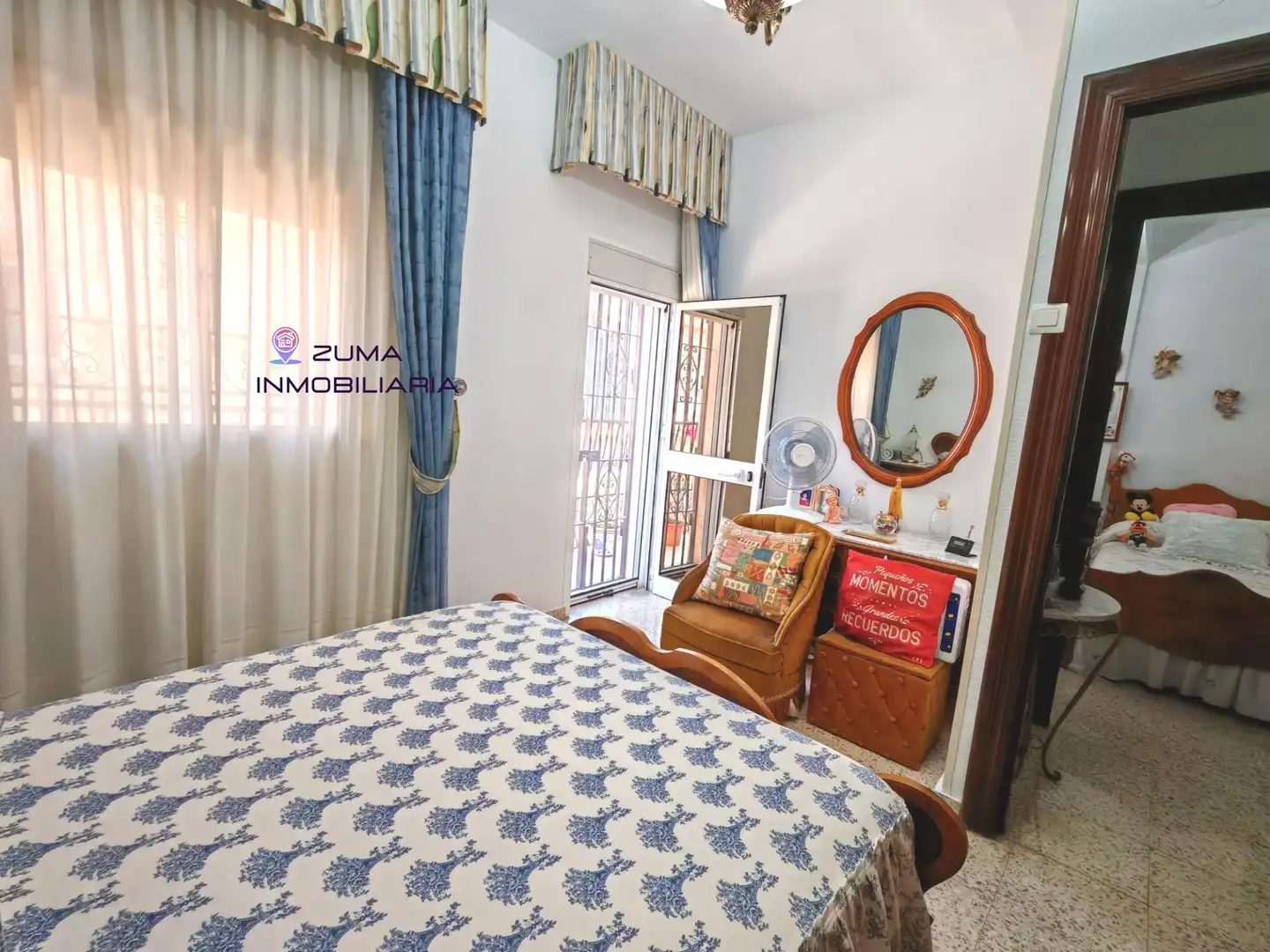Habitación de Casa adosada en venta en Málaga con Aire acondicionado, Calefacción y Terraza
