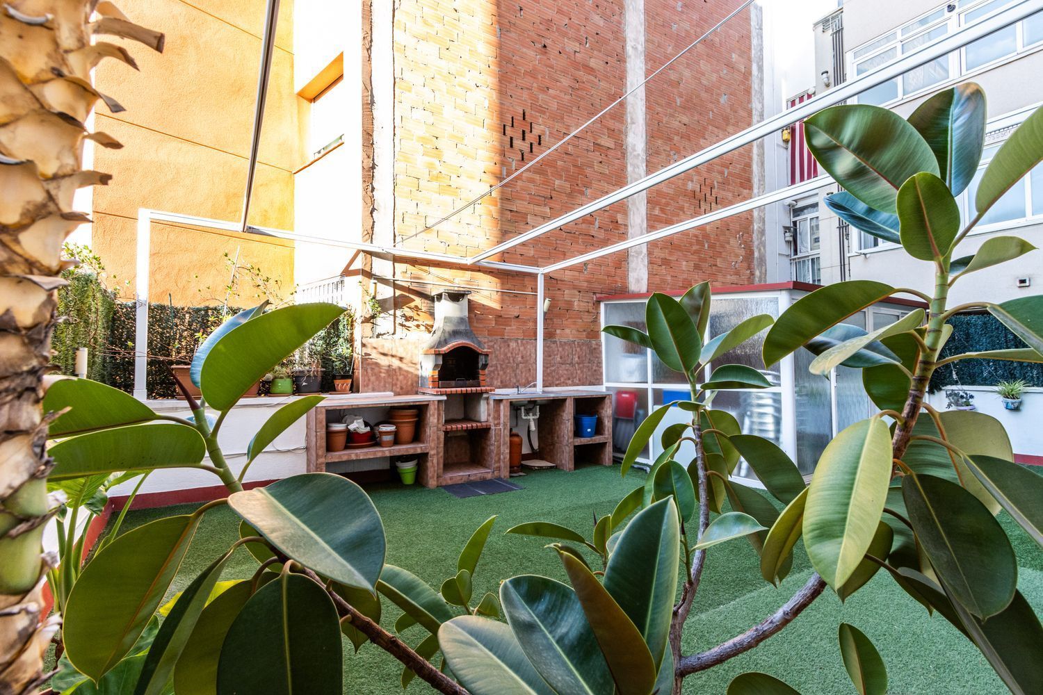 Terrace of Flat for sale in Badalona  with Air Conditioner, Heating and Terrace