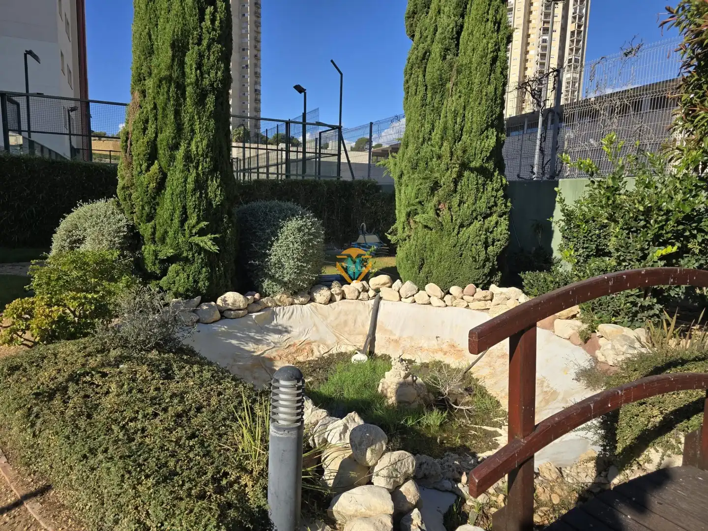 Jardín de Apartamento en venta en Benidorm con Aire acondicionado, Calefacción y Jardín privado