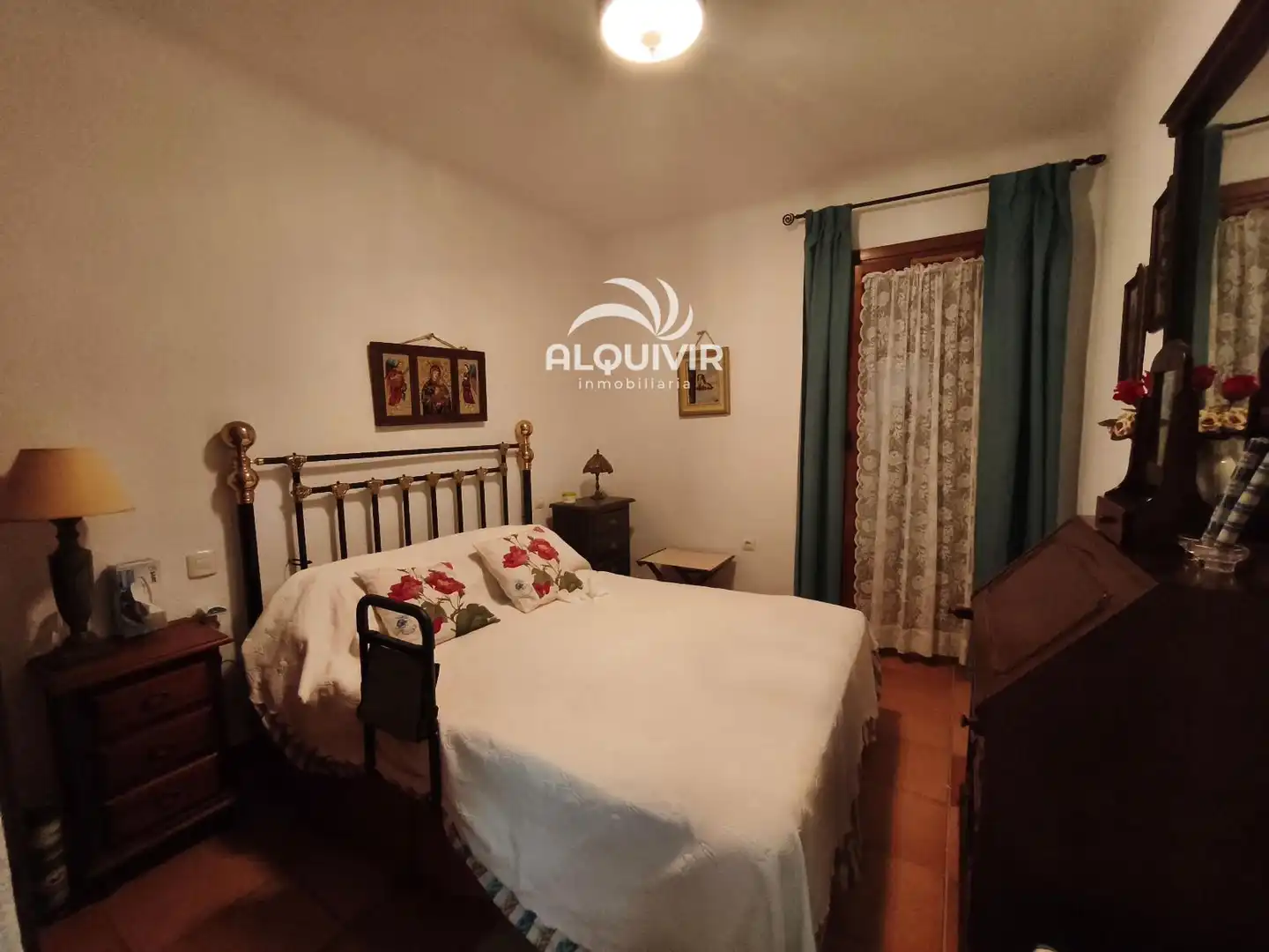 Dormitori de Casa adosada de lloguer en Almonte amb Jardí privat, Terrassa i Moblat