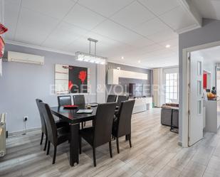 Dining room of House or chalet for sale in  Valencia Capital  with Air Conditioner, Heating and Terrace