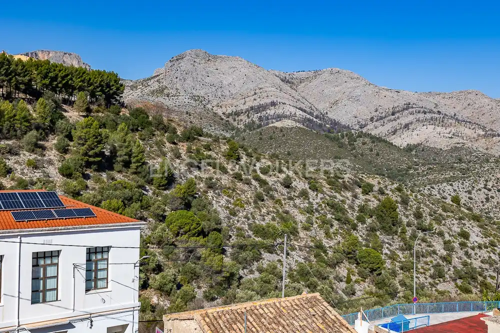 Exterior view of Houses for sale in La Vall de Laguar  with Air Conditioner, Heating and Terrace