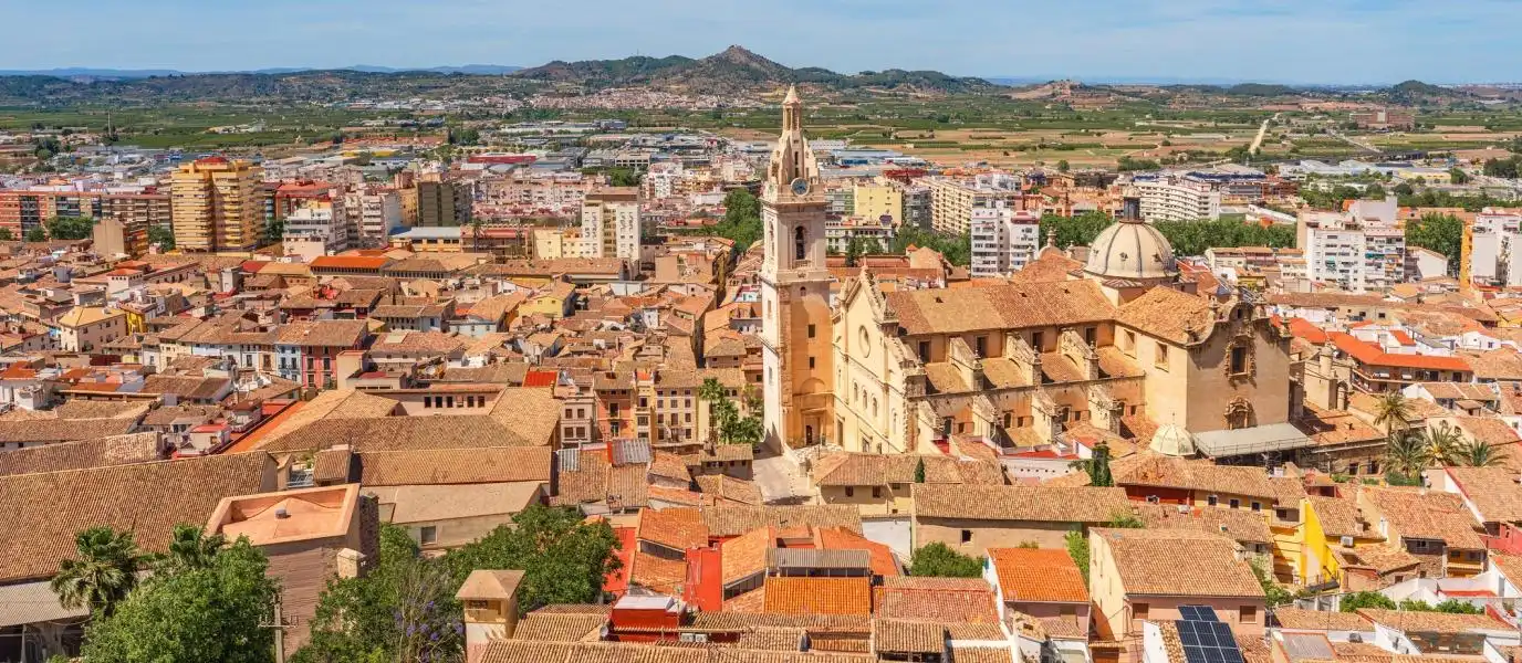 Vista exterior de Piso en venta en Xàtiva con Aire acondicionado, Calefacción y Terraza