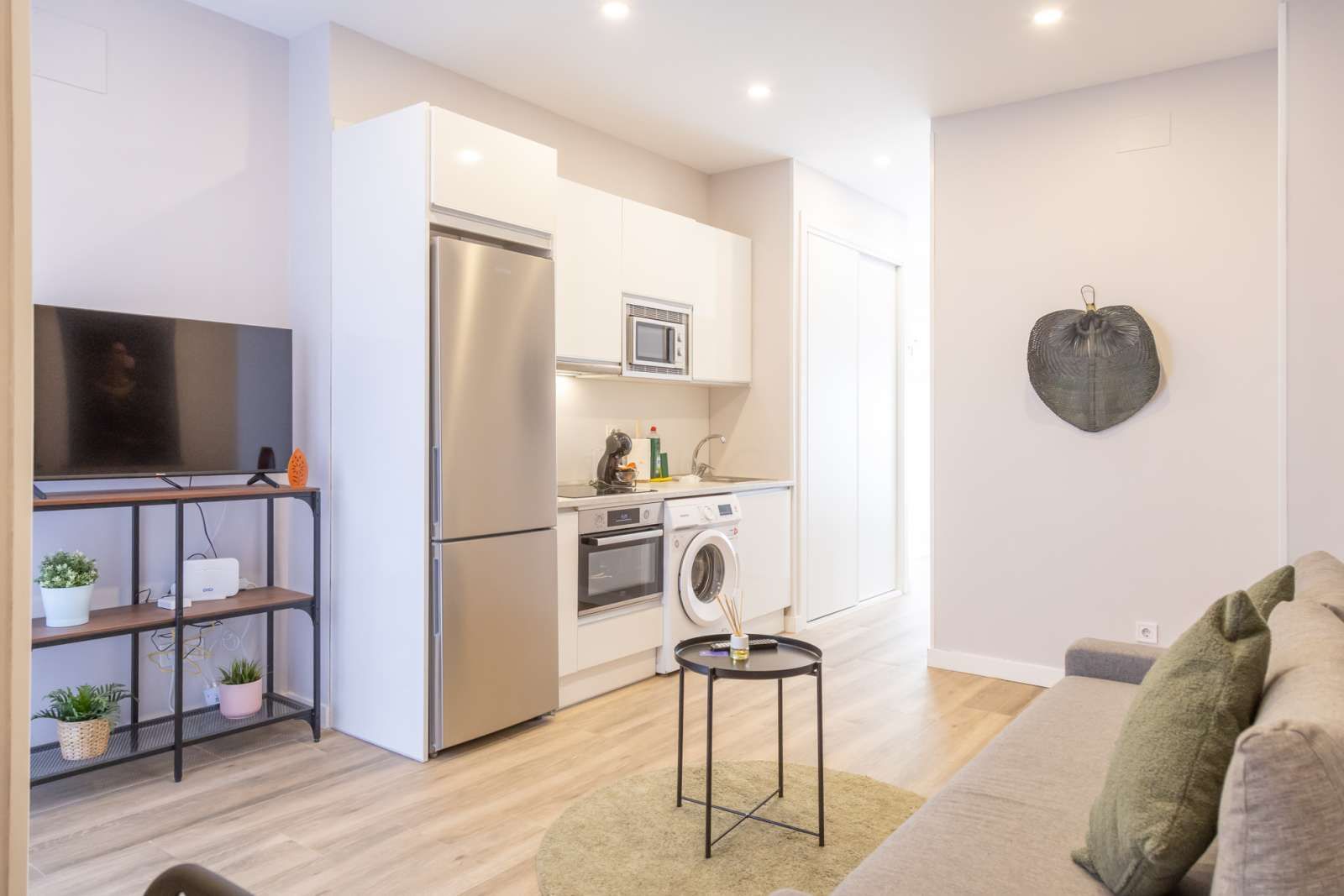 Cuina de Estudi per a compartir en  Madrid Capital amb Aire condicionat i Terrassa