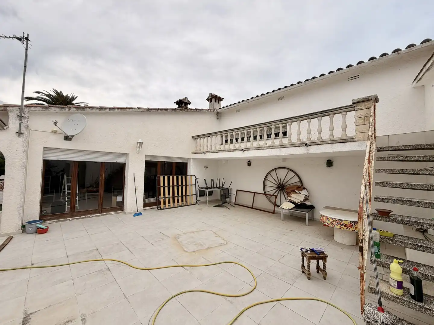 Terrasse von Haus oder Chalet zum Verkauf in Empuriabrava mit Privatgarten