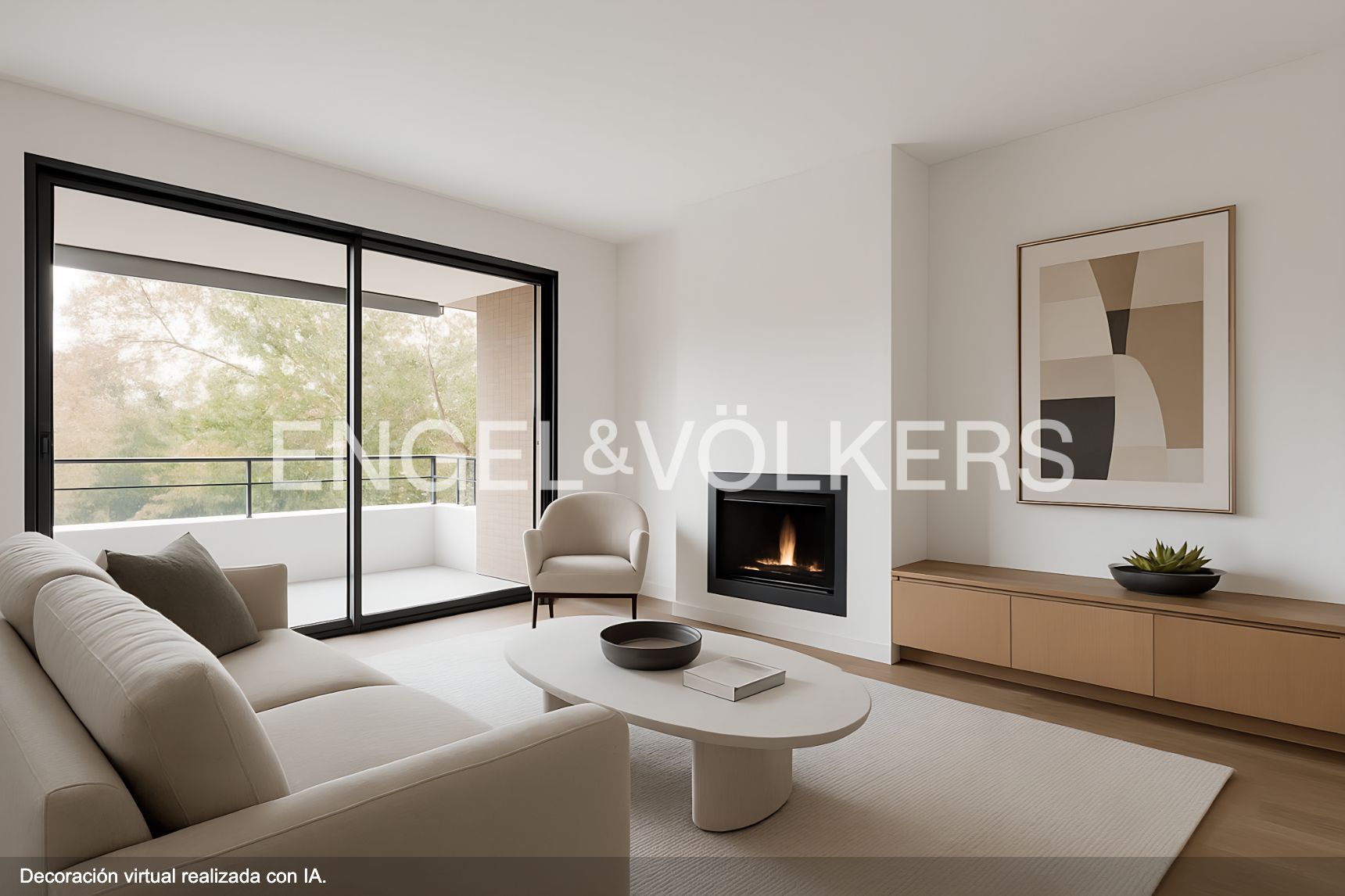 Living room of Apartment for sale in Sitges  with Heating, Private garden and Storage room