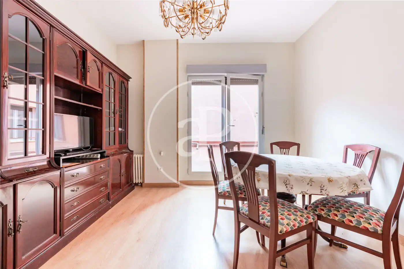 Dining room of Flat for sale in Madrid  with Heating, Terrace and Storage room