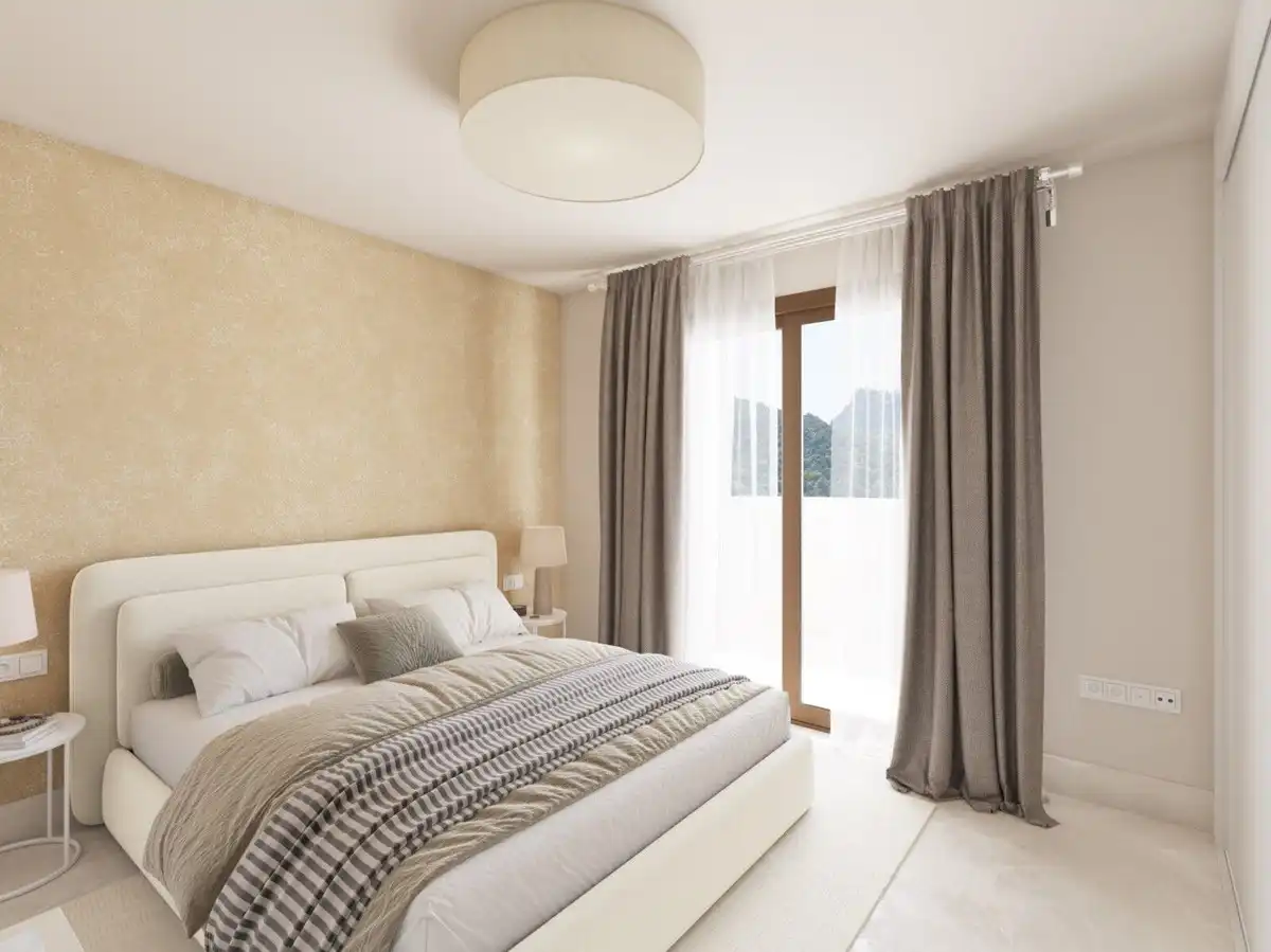Habitación de Apartamento en venta en Benahavís con Aire acondicionado, Jardín privado y Terraza