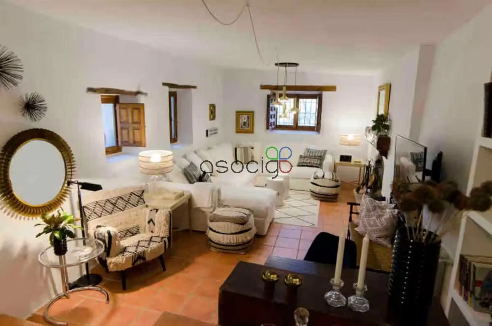 Sala de estar de Casa o chalet en venta en Cañizar con Calefacción, Piscina y Amueblado