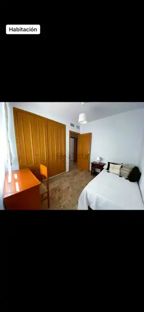 Bedroom of Flat for rent in Málaga  with Terrace, Furnished and Oven