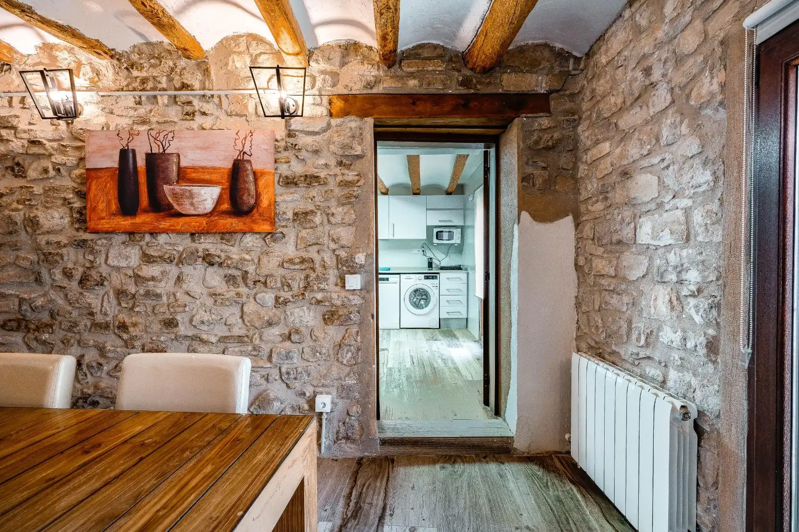 Cocina de Casa o chalet en venta en Ribera d'Ondara con Aire acondicionado, Calefacción y Terraza