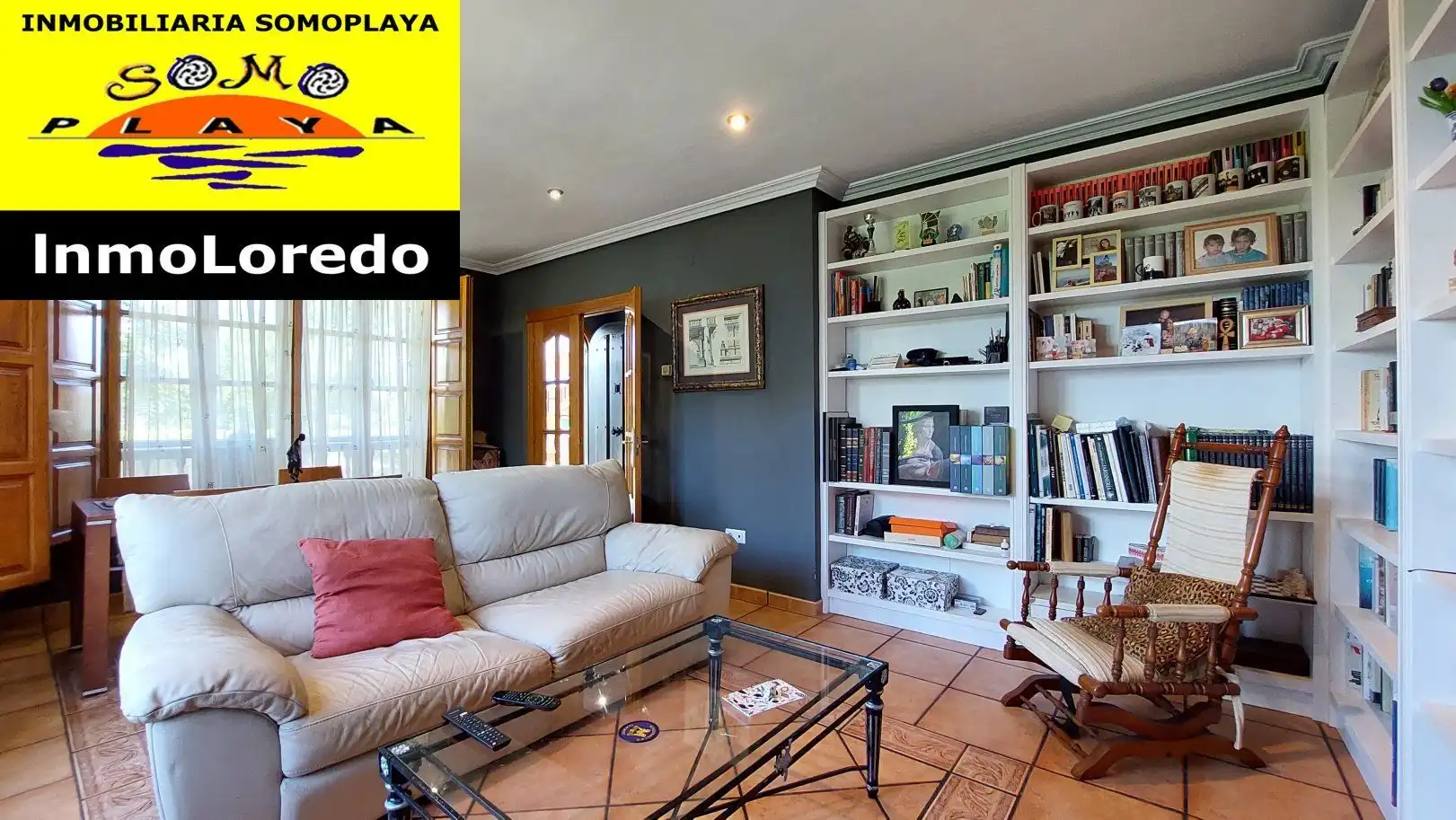 Sala de estar de Casa o chalet en venta en Ribamontán al Mar con Calefacción y Jardín privado