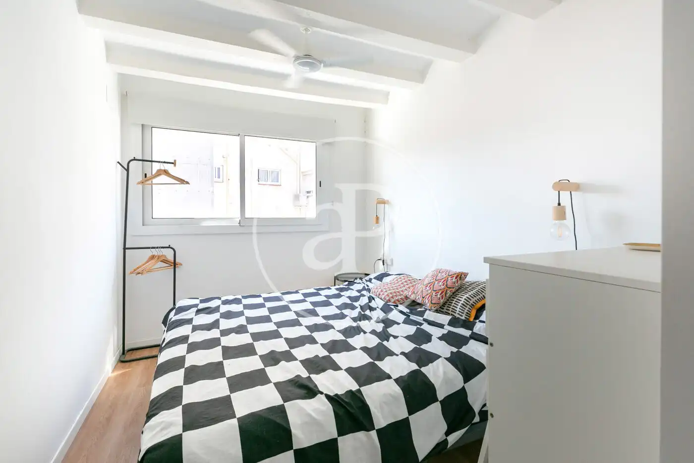 Bedroom of Flat for sale in Barcelona  with Heating and Furnished