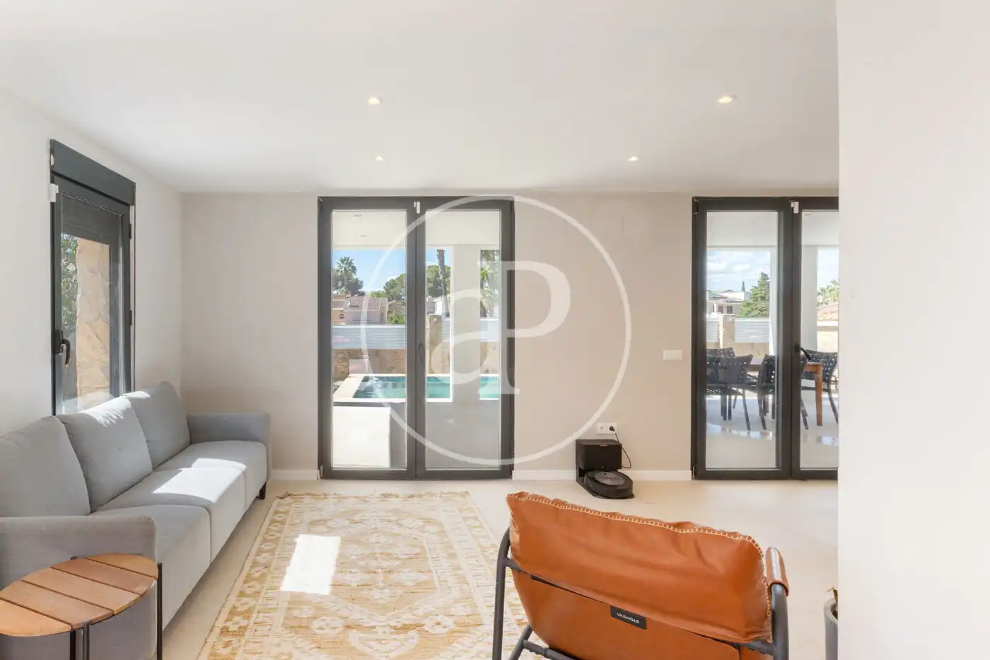 Living room of Houses for sale in L'Eliana  with Air Conditioner, Heating and Private garden