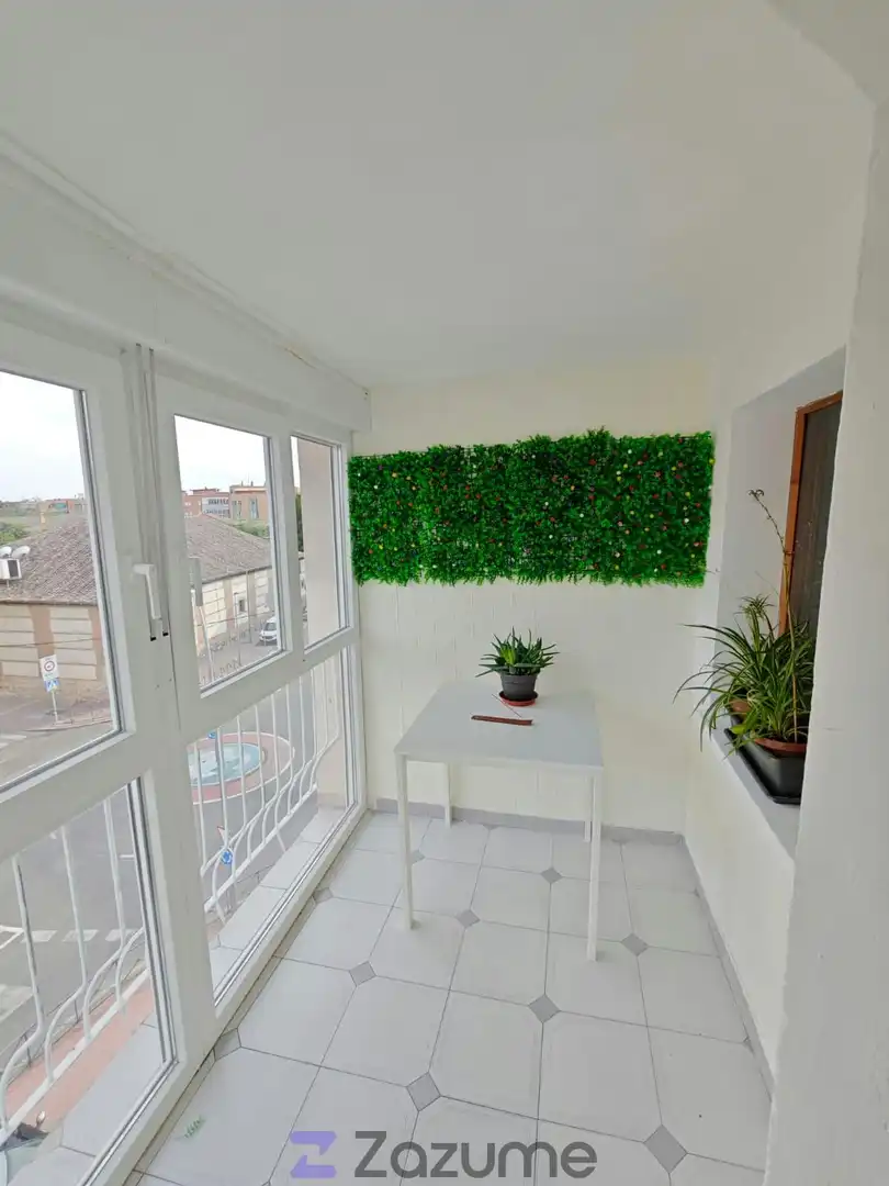 Balcony of Flat for rent in Torrejón de Ardoz  with Air Conditioner, Heating and Parquet flooring
