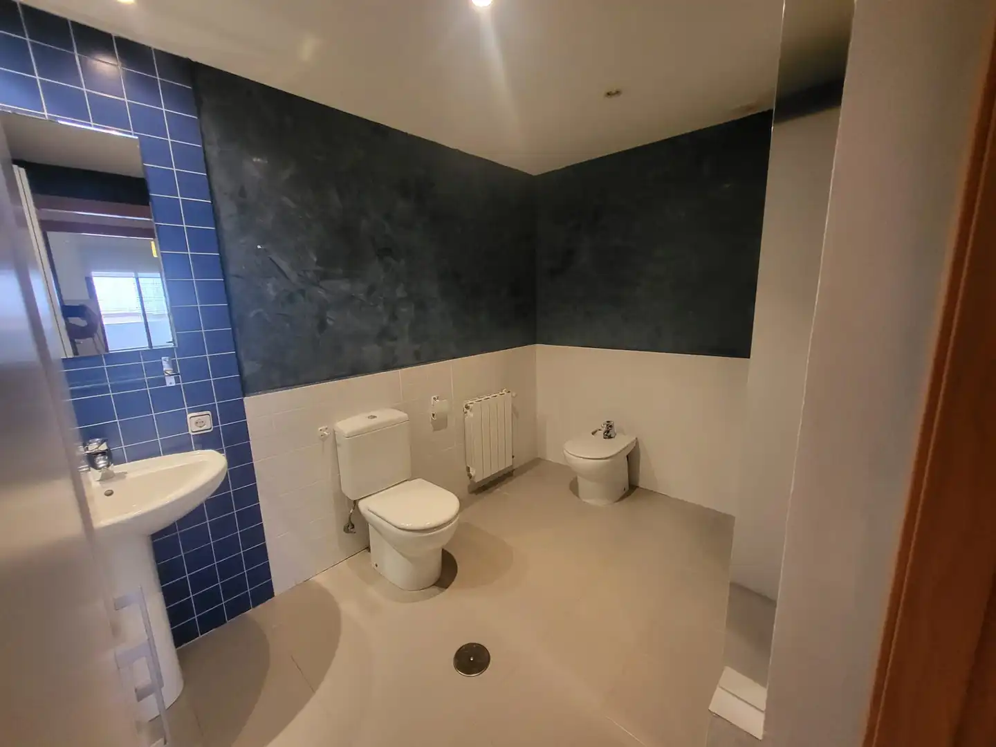 Bathroom of Apartments for rent in Badajoz  with Air Conditioner, Heating and Oven
