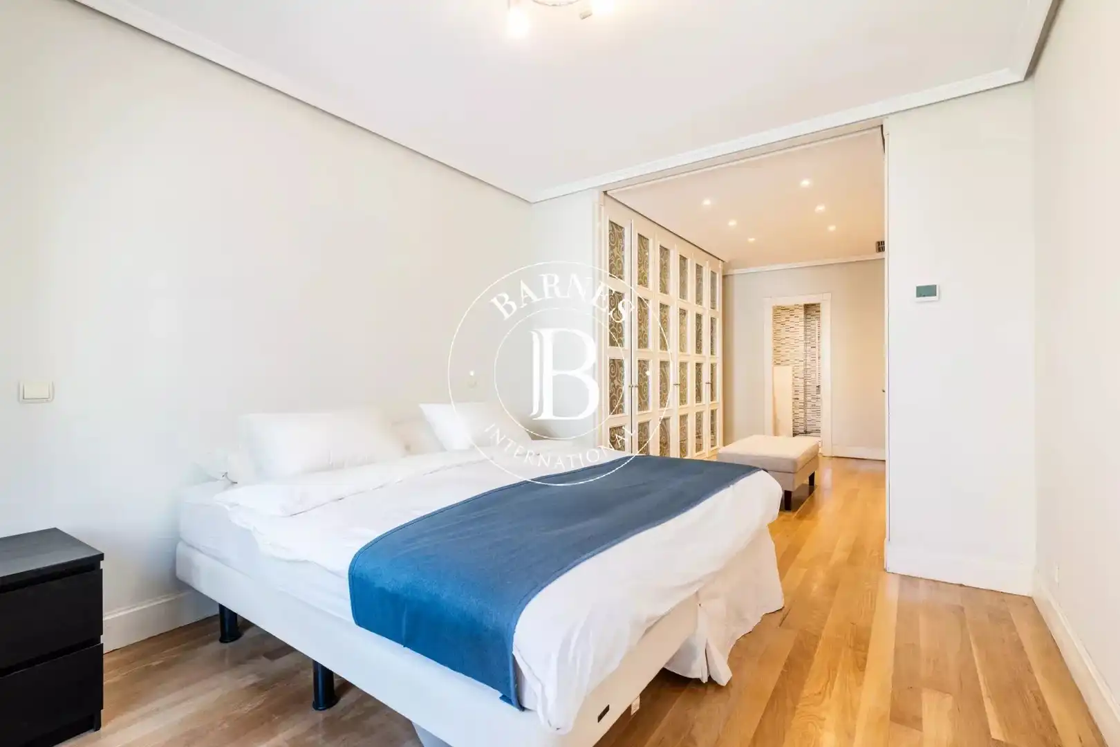 Schlafzimmer von Wohnung zur Miete in Madrid mit Klimaanlage, Heizung und Abstellraum