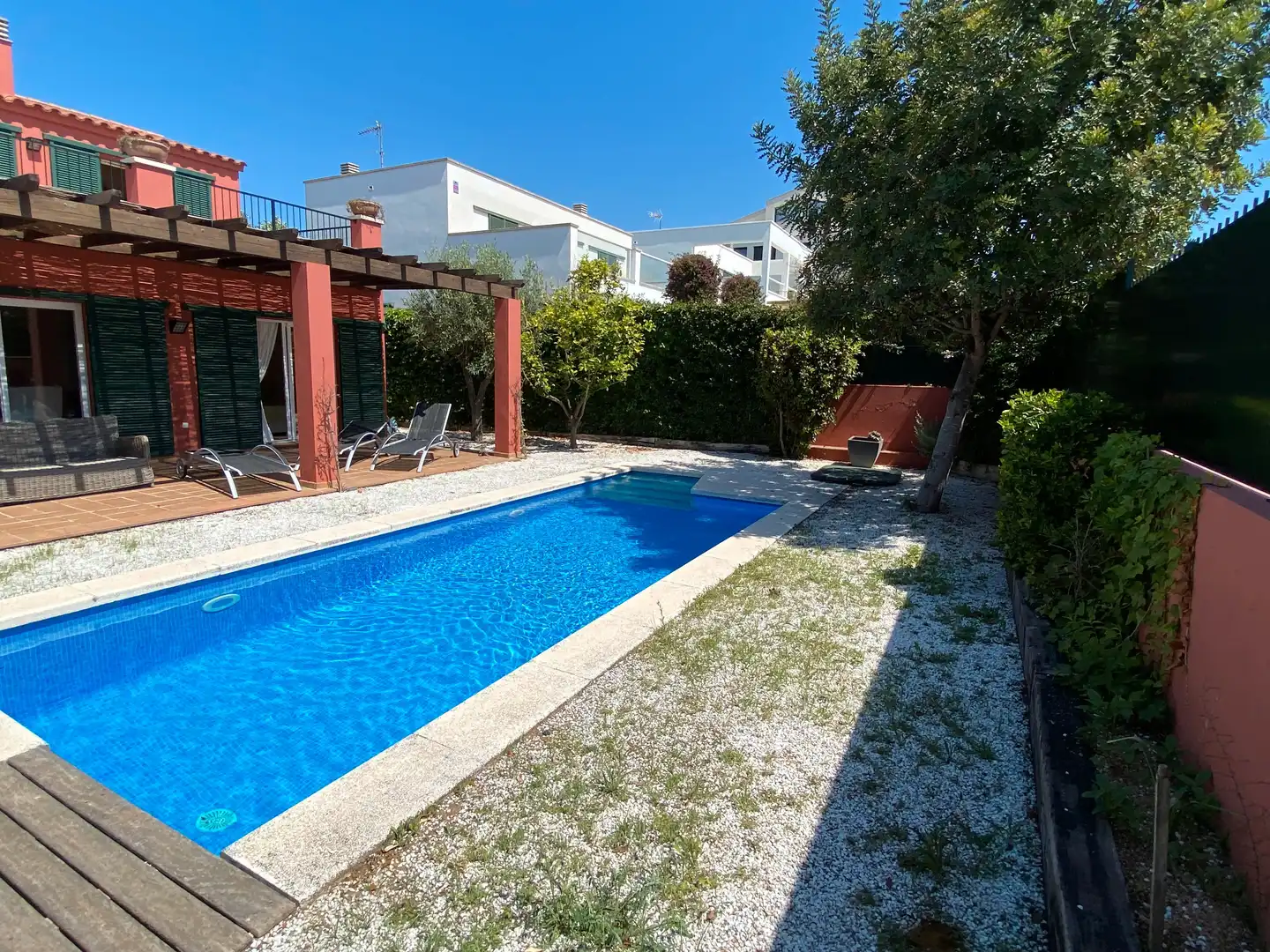 Piscina de Casa o chalet de alquiler en Sant Feliu de Guíxols con Aire acondicionado, Jardín privado y Terraza
