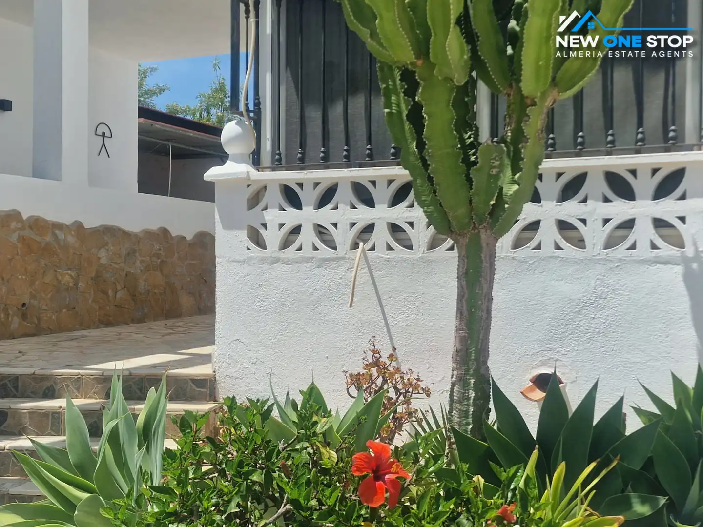 Exterior view of Houses for sale in Mojácar  with Air Conditioner, Terrace and Storage room