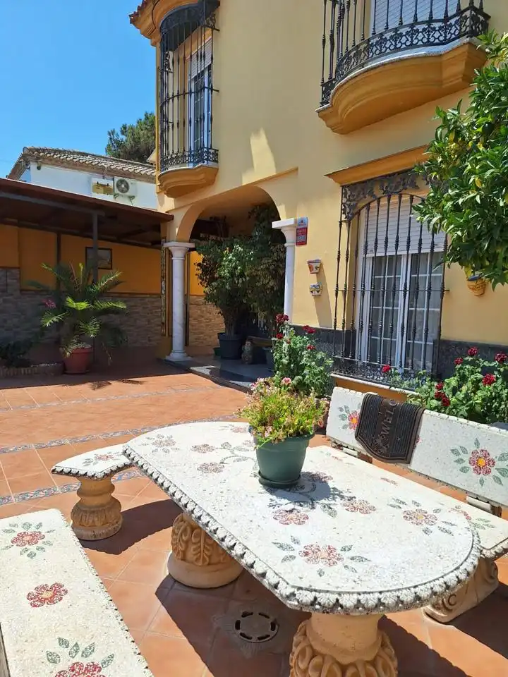 Terraza de Casa o chalet en venta en Alcalá de Guadaira con Aire acondicionado, Jardín privado y Terraza