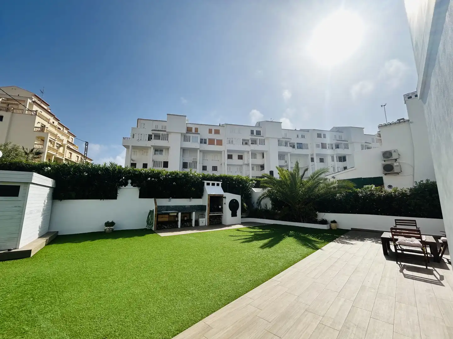 Vista exterior de Casa o chalet de alquiler en Jávea / Xàbia con Aire acondicionado, Calefacción y Jardín privado