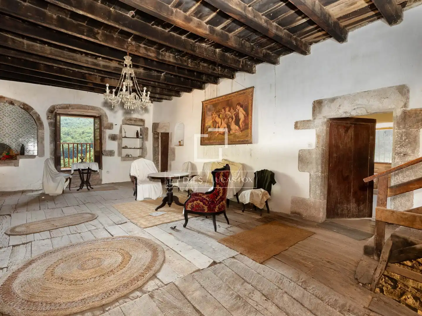 Wohnzimmer von Country house zum Verkauf in Les Planes d'Hostoles
