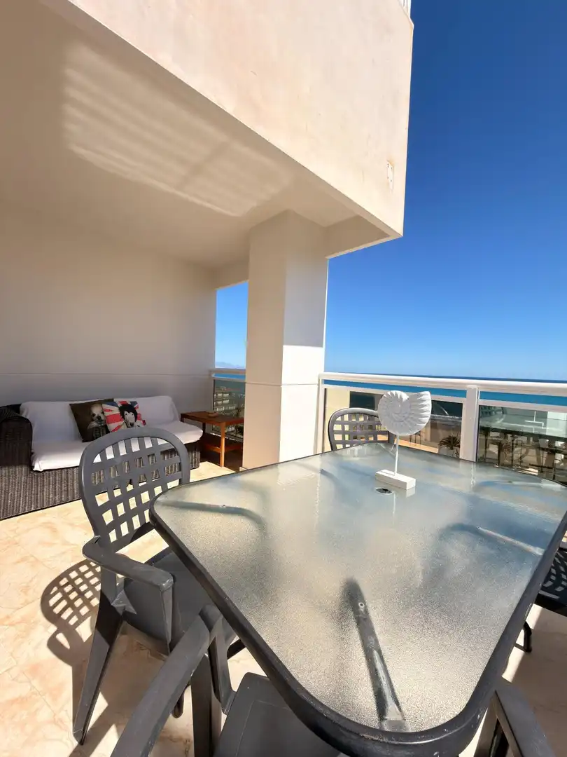 Balcony of Flat for rent in Alicante / Alacant  with Air Conditioner, Private garden and Terrace