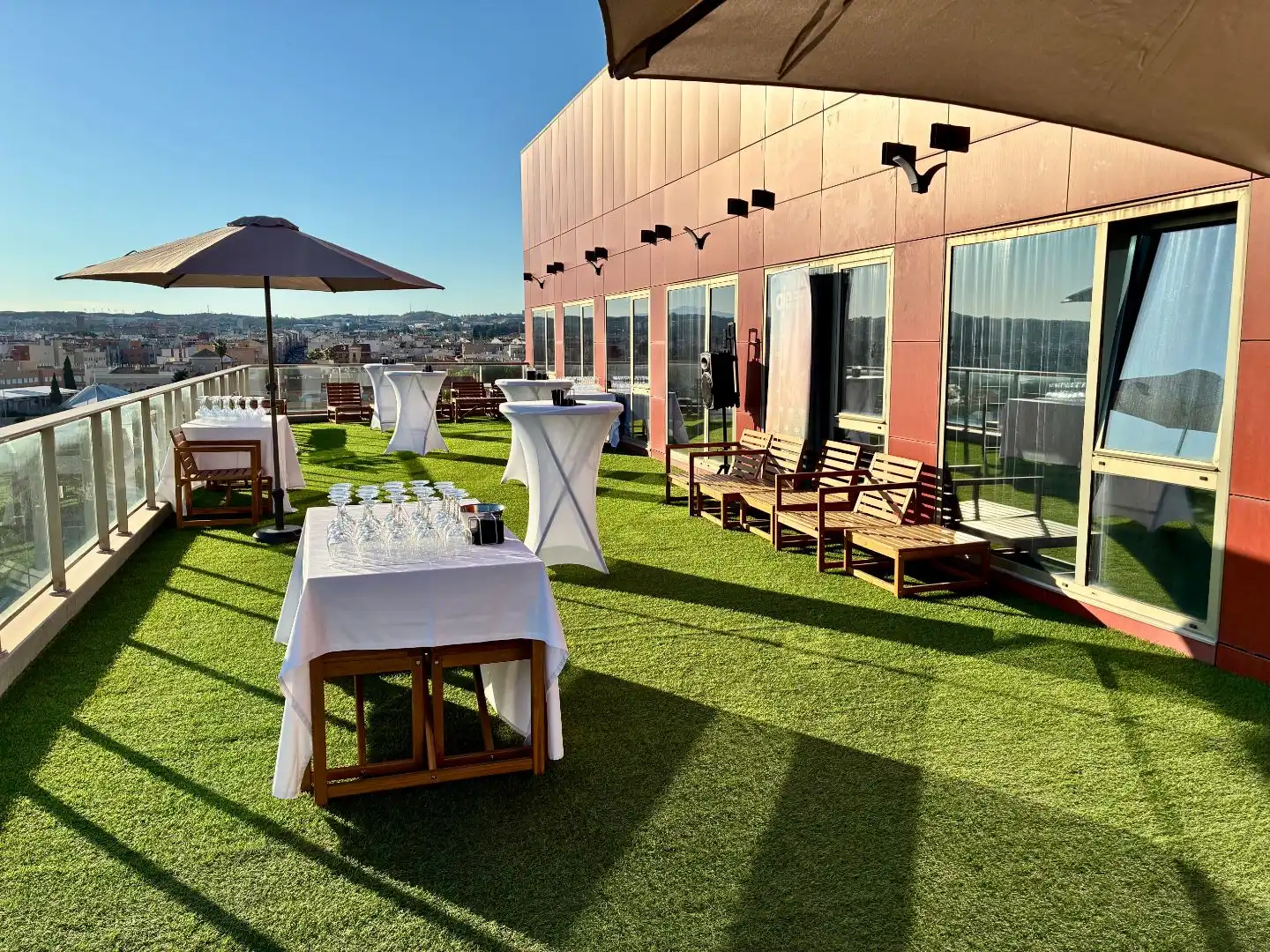 Terraza de Oficina de alquiler en Pedanías Norte