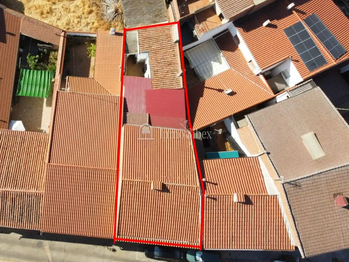Vista exterior de Casa o xalet en venda en Herrera del Duque amb Aire condicionat, Terrassa i Moblat