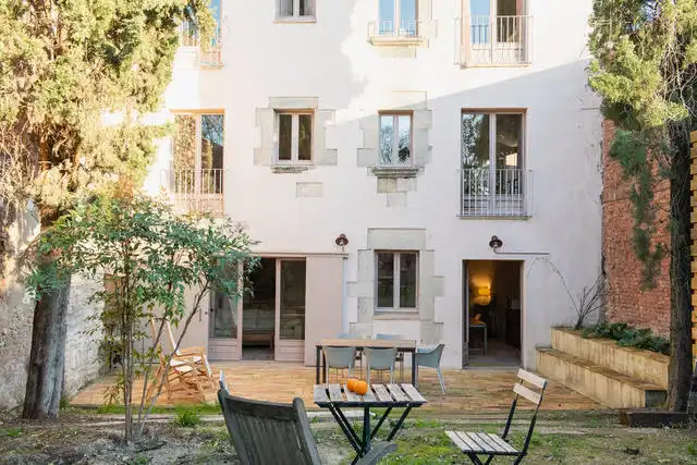 Terrace of Flat for rent in Girona  with Heating, Terrace and Furnished