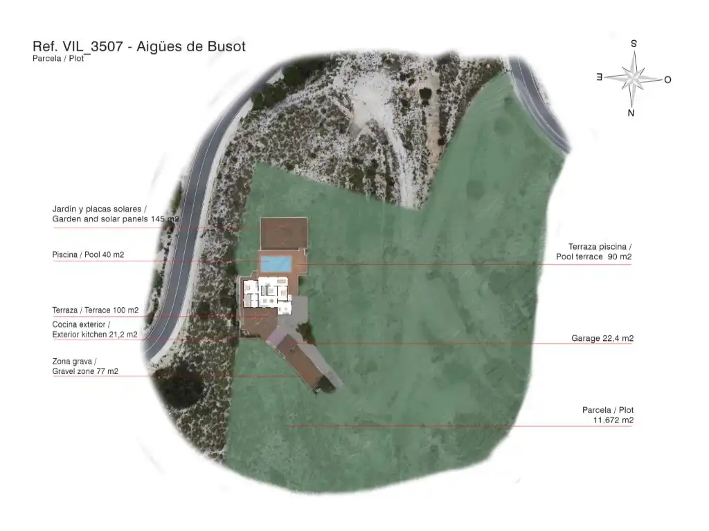 Casa o xalet en venda en Aigües amb Terrassa, Piscina i Forn
