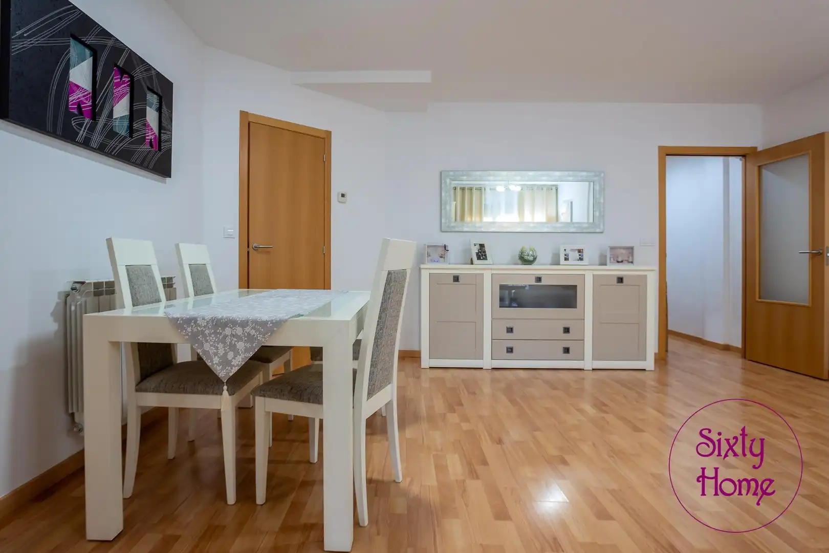 Dining room of Flat for sale in Andorra (Teruel)  with Heating, Parquet flooring and Terrace